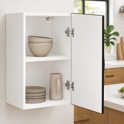 Black Kitchen Wall Cabinet