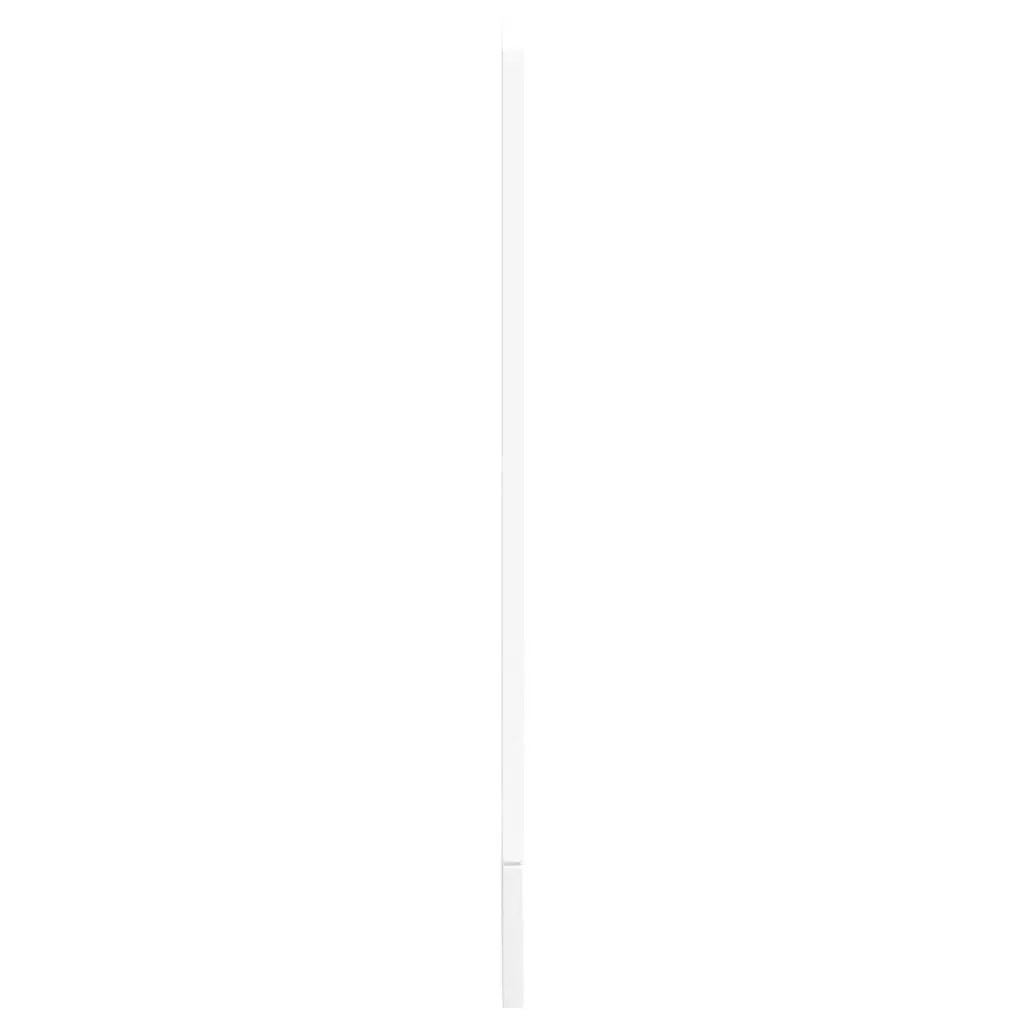 Dishwasher Panel White 45x1.5x57 cm Engineered Wood Kitchen Cabinet Front Cover