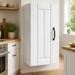 Concise Wall-Mounted Kitchen Storage Cabinet