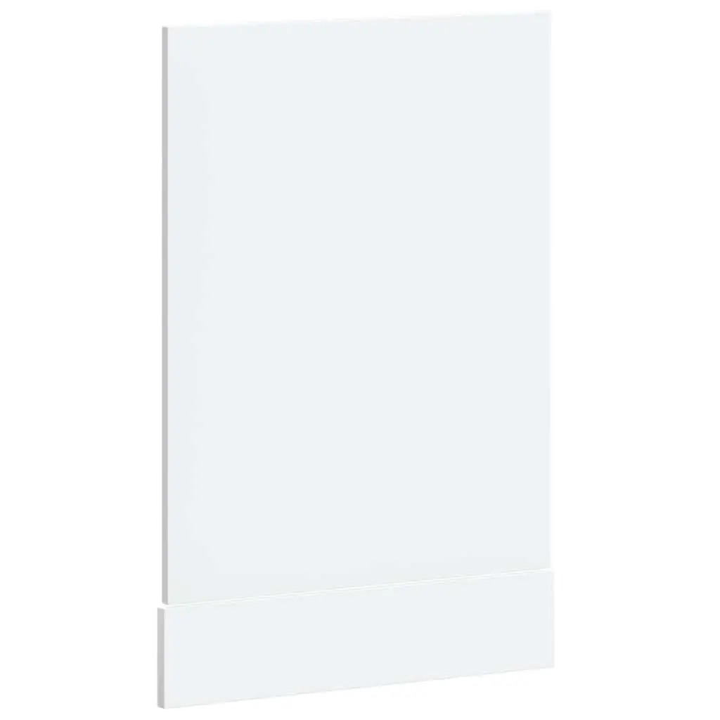 Engineered Wood Dishwasher Cover White Durable Kitchen Cabinet Front Panel