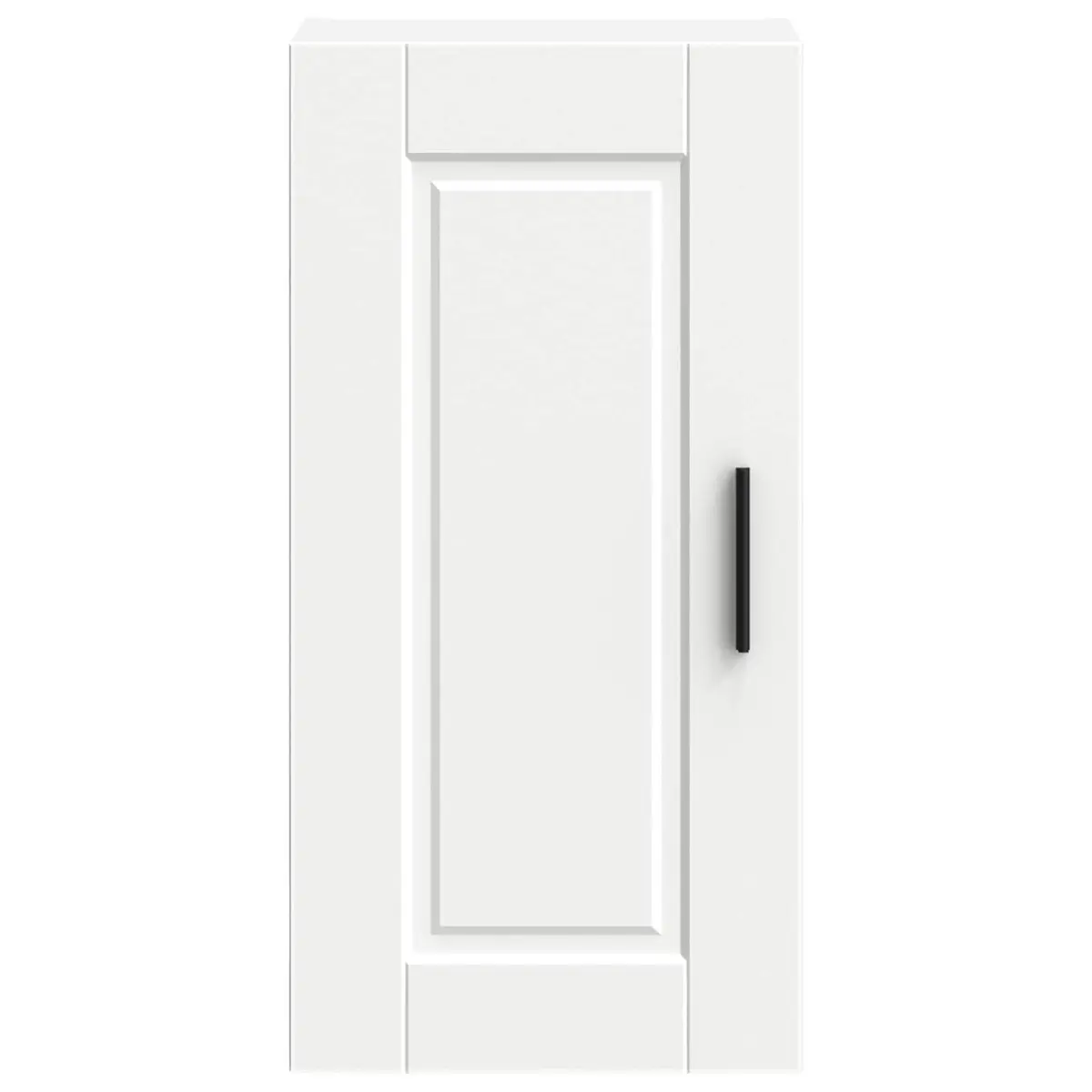 Kitchen Wall Cabinet White Engineered Wood Storage Cupboard Mounted Organizer