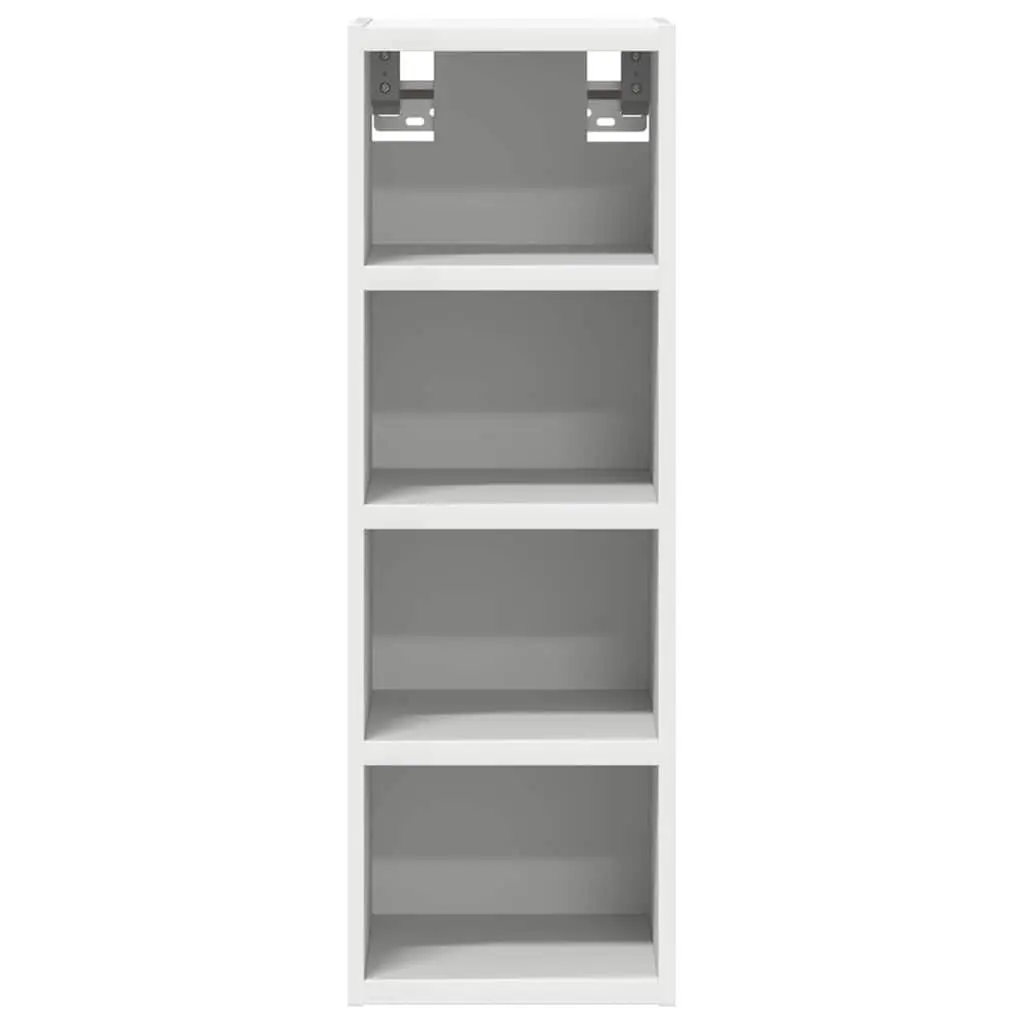 Wall-Mounted Kitchen Cabinet White Engineered Wood 20x29.5x60cm Space-Saving Storage