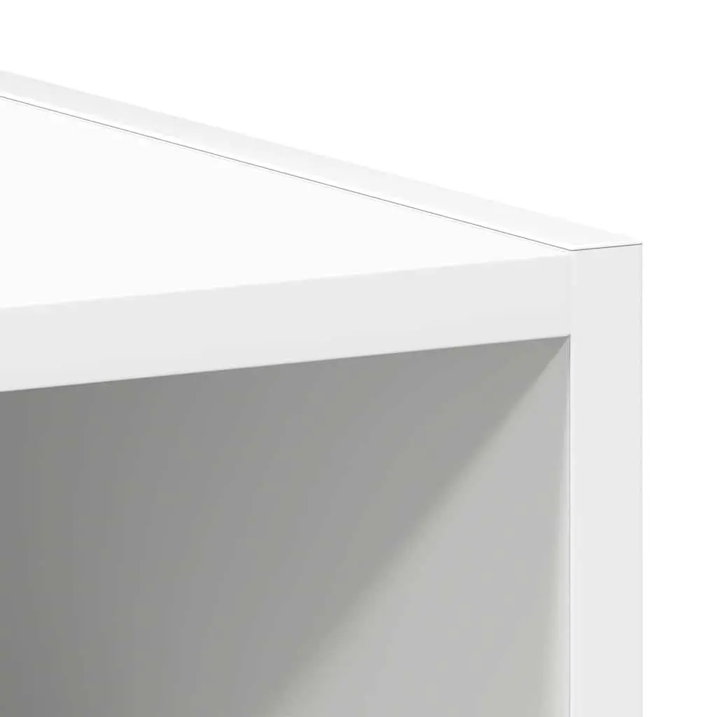 Hanging Cabinet White Engineered Wood Wall-Mounted 30x29.5x60cm Storage