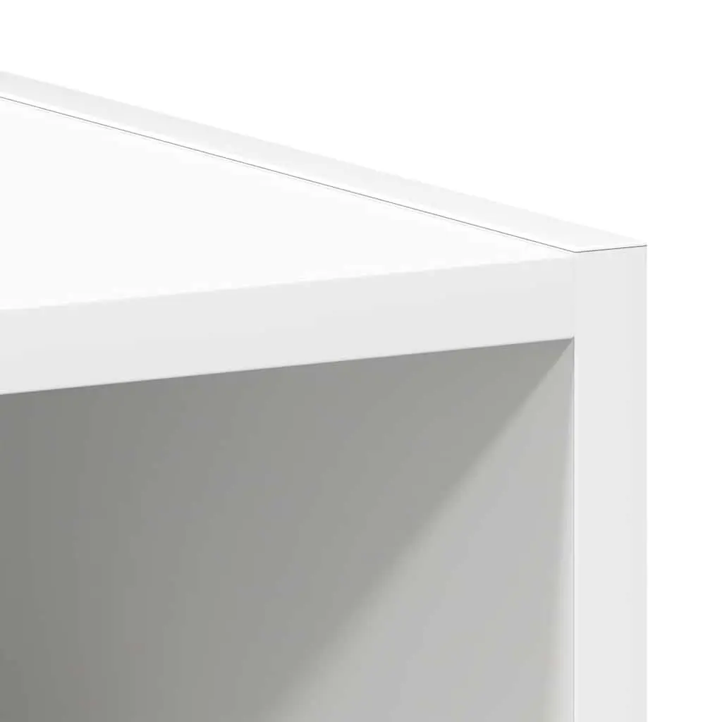 Hanging Cabinet White Wall-Mounted Engineered Wood 40x29.5x60cm Moisture-Resistant