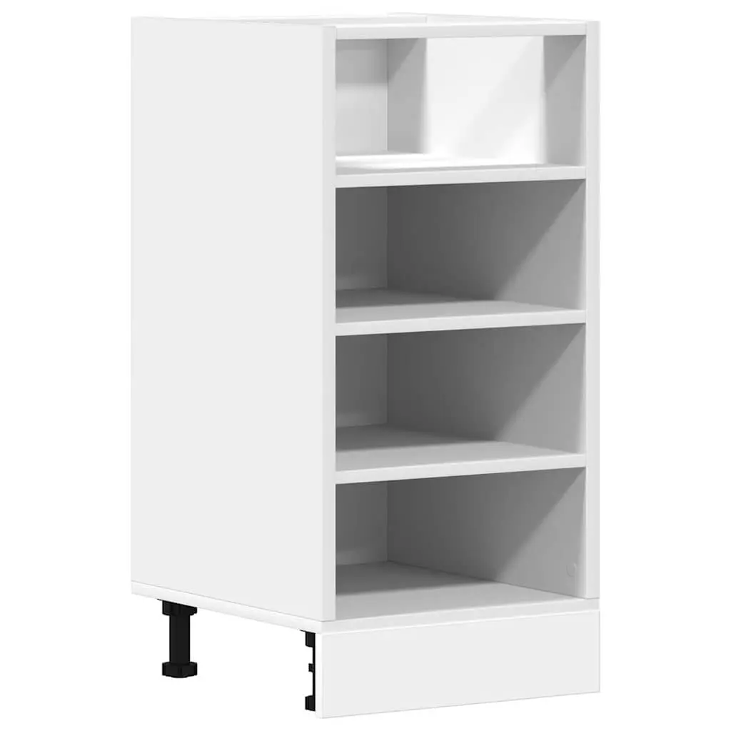Kitchen Cabinet White Engineered Wood 40x44.5x81.5cm Storage Cupboard