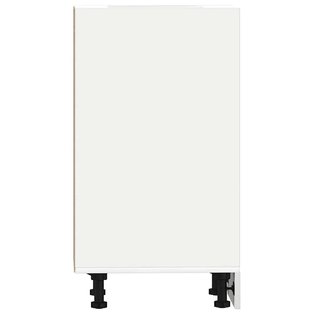 Kitchen Cabinet White Engineered Wood 40x44.5x81.5cm Storage Cupboard