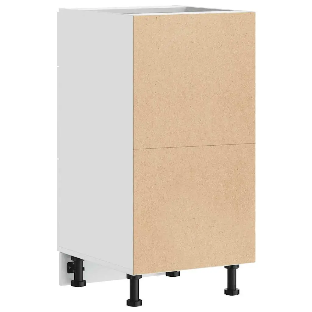 White Kitchen Cabinet for Storage 40x46x81.5cm