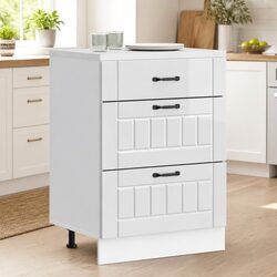 Concise Kitchen Base Cabinet with Adjustable Feet