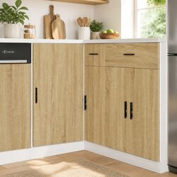 Compact Kitchen Base Cabinet with Ample Storage