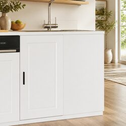 Compact Kitchen Base Cabinet with Quality Construction