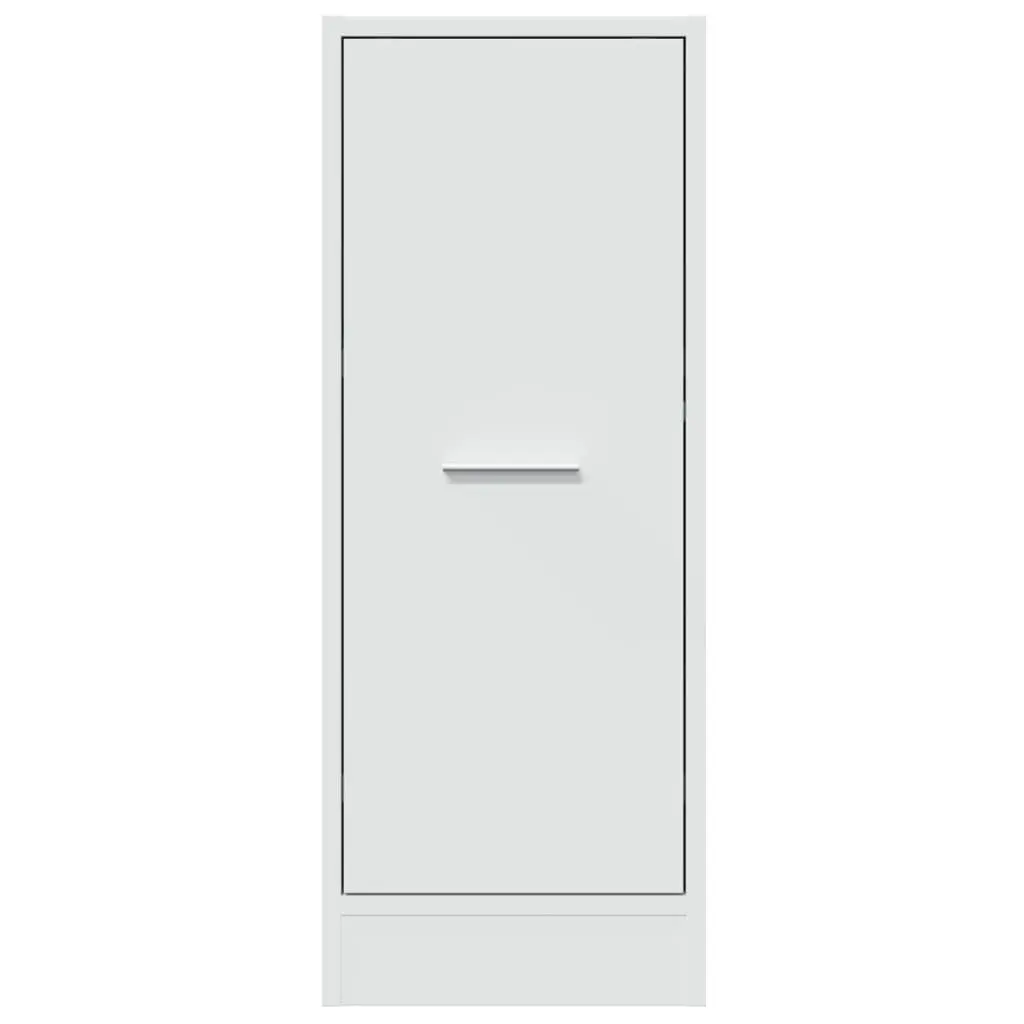 Apothecary Cabinet White 30x41x77.5 cm Engineered Wood Organizer