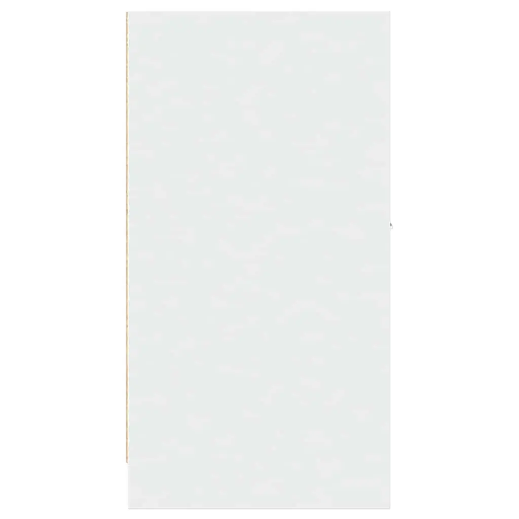 Storage Chest Engineered Wood White Apothecary Cabinet Decorative 40x41x775cm