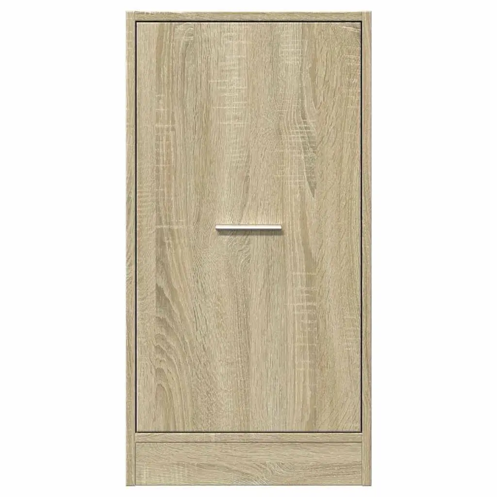 Storage Cabinet Brown Engineered Wood 40x41x77.5cm Multiple Compartments