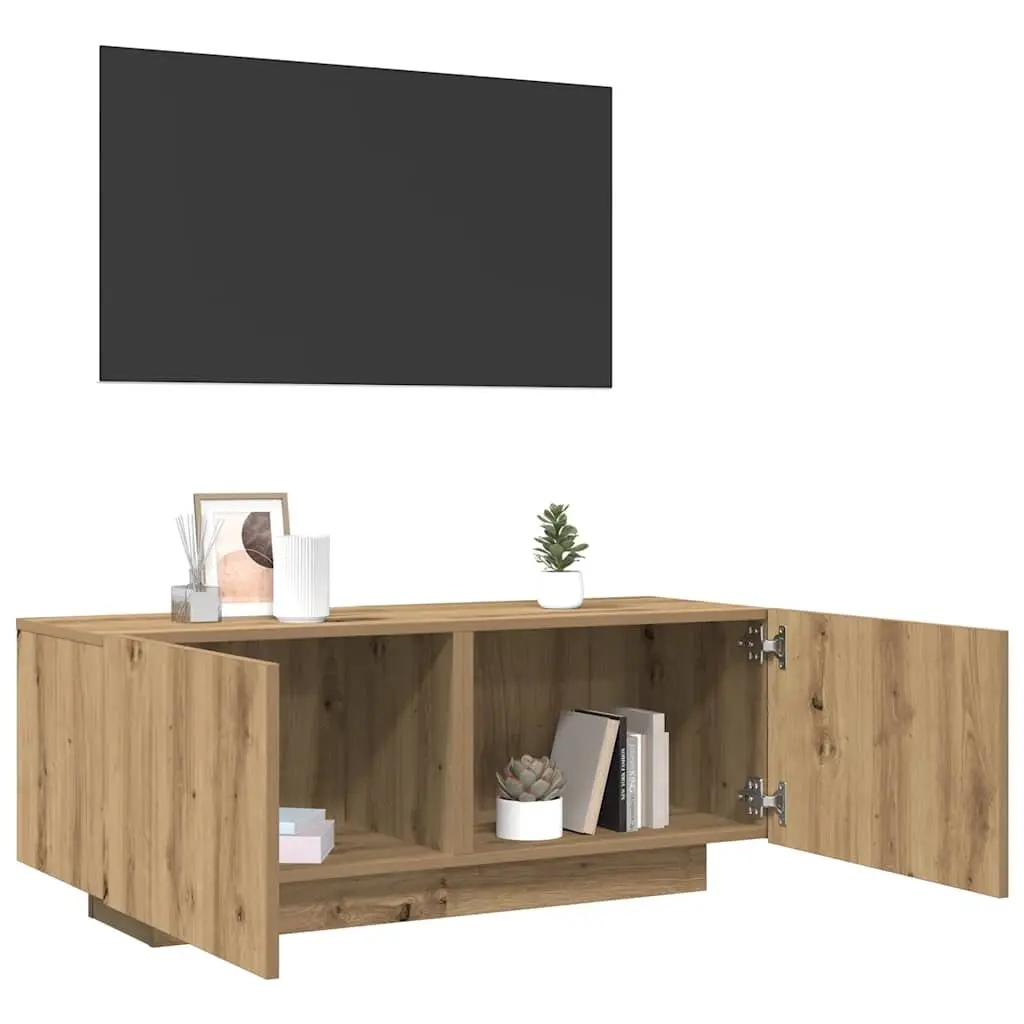 Brown TV Cabinet with Ample Storage