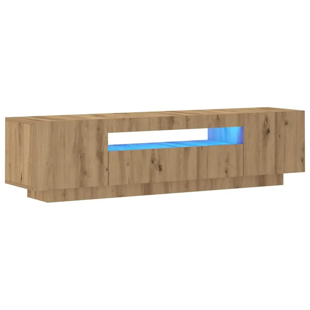 TV Cabinet with LED Lighting