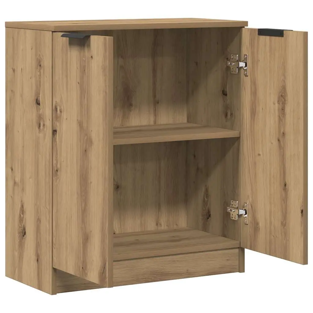 Sideboard Brown 60x30x70cm Engineered Wood Storage Display Unit