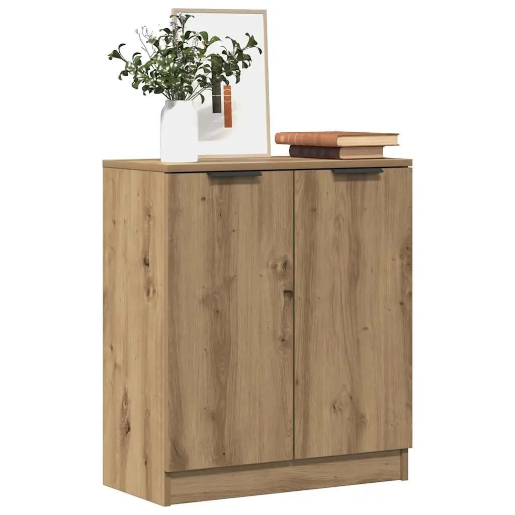 Sideboard Brown 60x30x70cm Engineered Wood Storage Display Unit