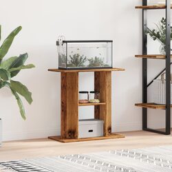 Compact 3-Tier Aquarium Stand for Fish Tanks