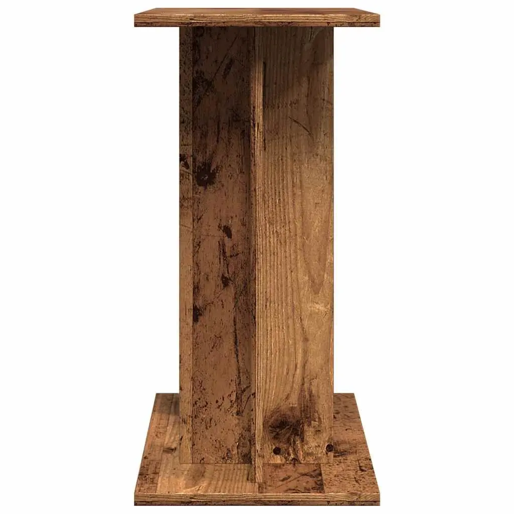 Aquarium Stand Old Wood 60x30x60 cm 3 Tier Storage Fish Tank Cabinet