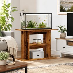 Reliable 3-Tier Aquarium Stand with Storage Space