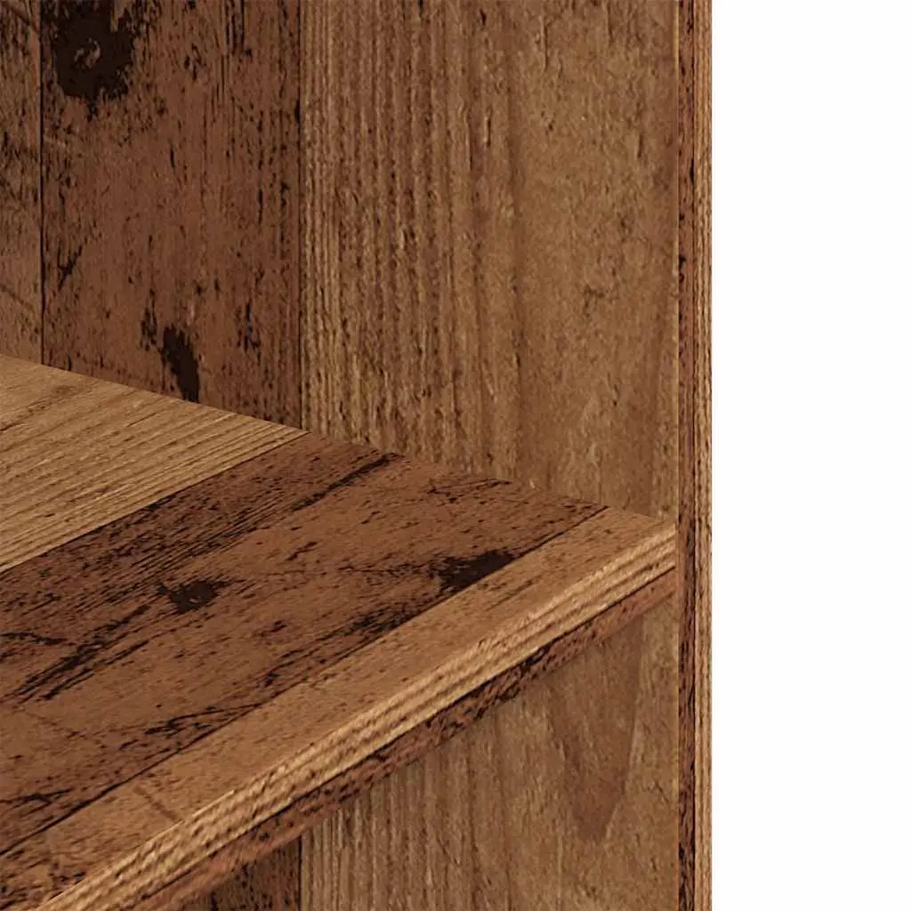 Aquarium Stand Brown 80x35x60cm 3 Tier Engineered Wood Storage Shelf