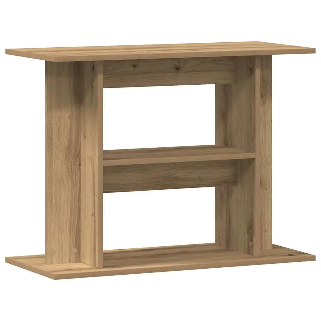 Aquarium Stand Brown 80x35x60 cm Engineered Wood 3 Tier Fish Tank Cabinet