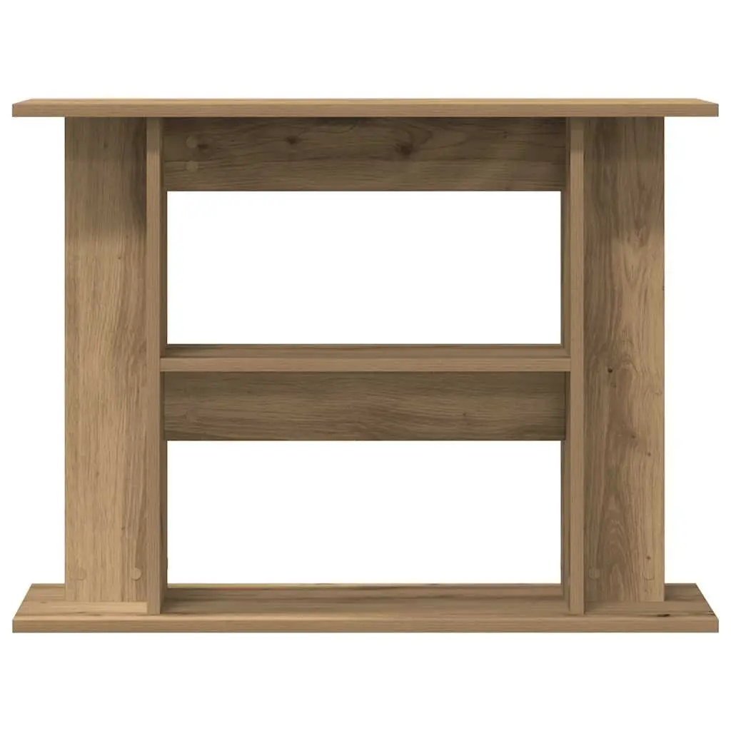 Aquarium Stand Brown 80x35x60 cm Engineered Wood 3 Tier Fish Tank Cabinet