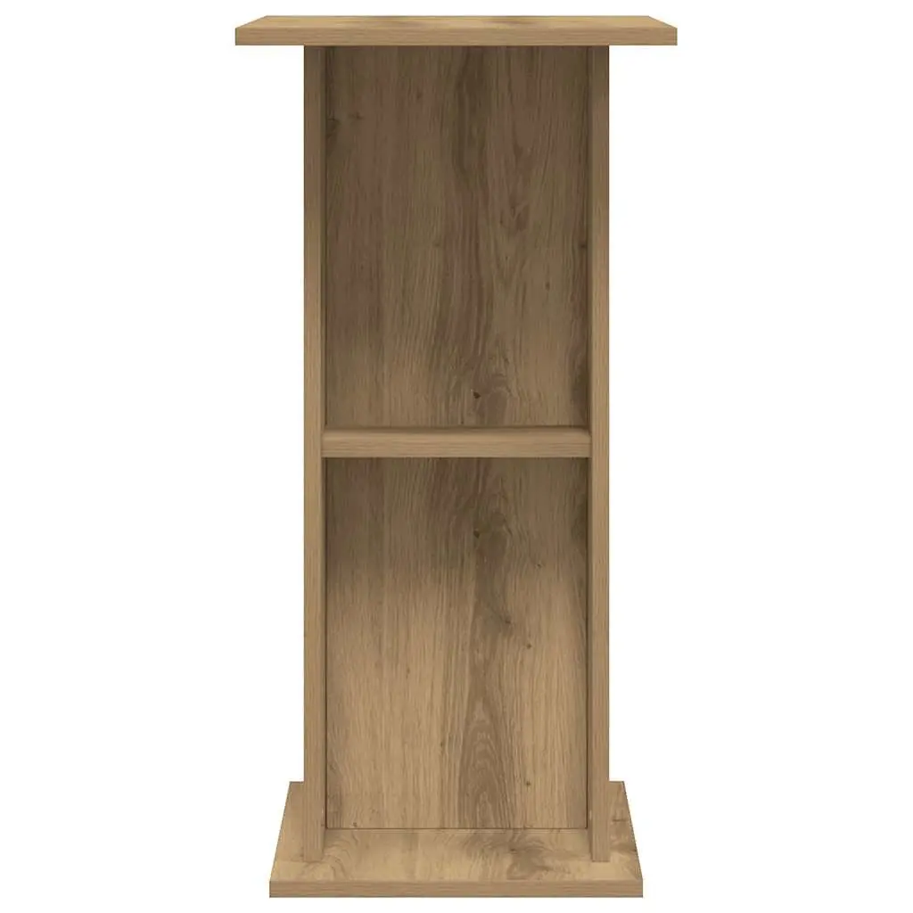 Aquarium Stand Brown Engineered Wood Storage Cabinet Fish Tank Display Furniture