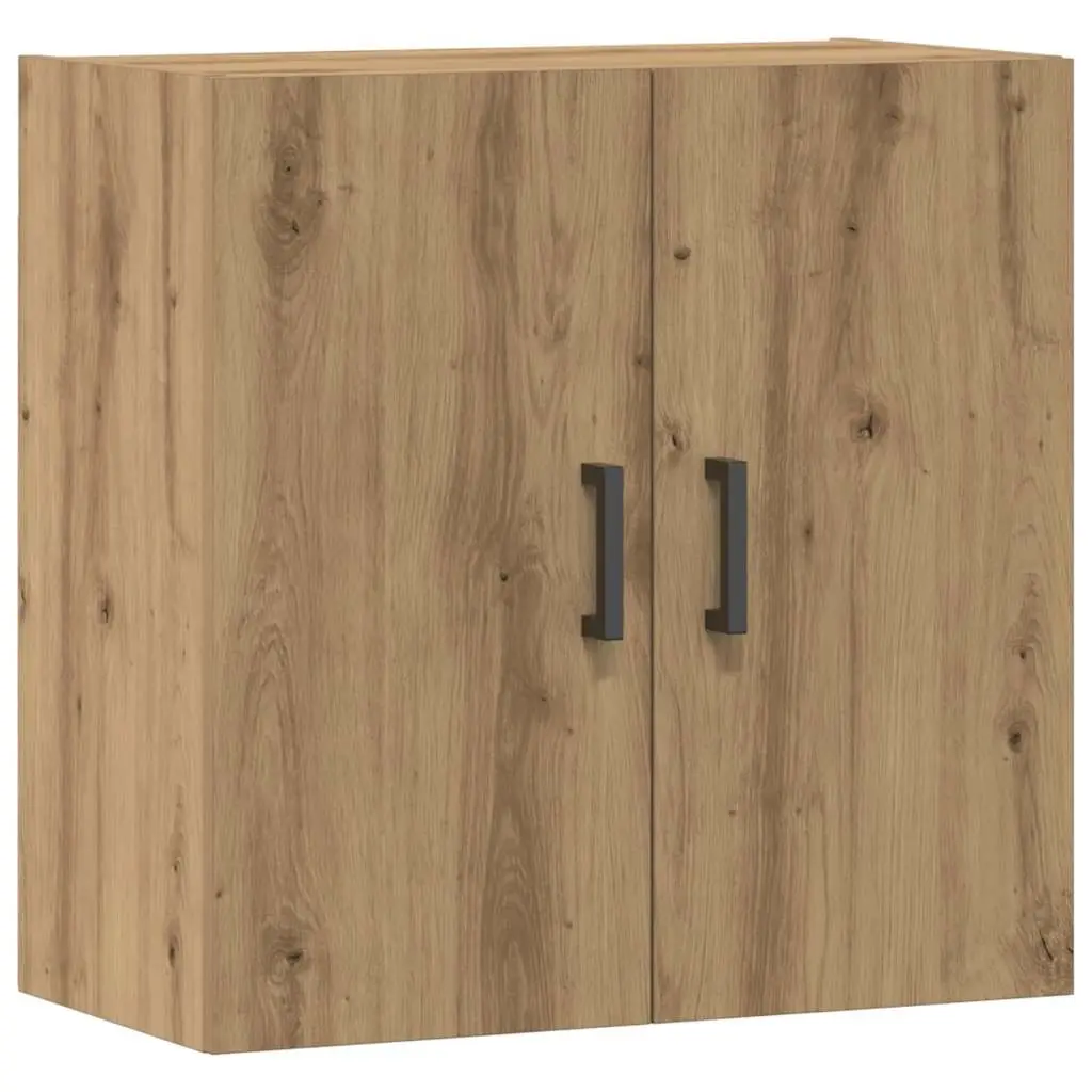 Wall Storage Cabinet Floating Engineered Wood Brown 60x31x60 cm Home Organizer