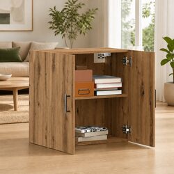 Floating Wall Cabinet with Ample Storage