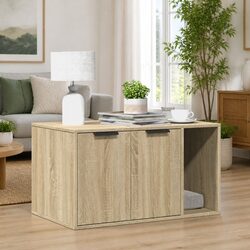 Cat Litter Box Enclosure with Easy Maintenance