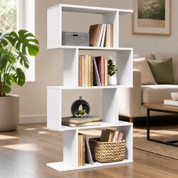 Compact 4-Tier Bookcase - Perfect for Your Needs