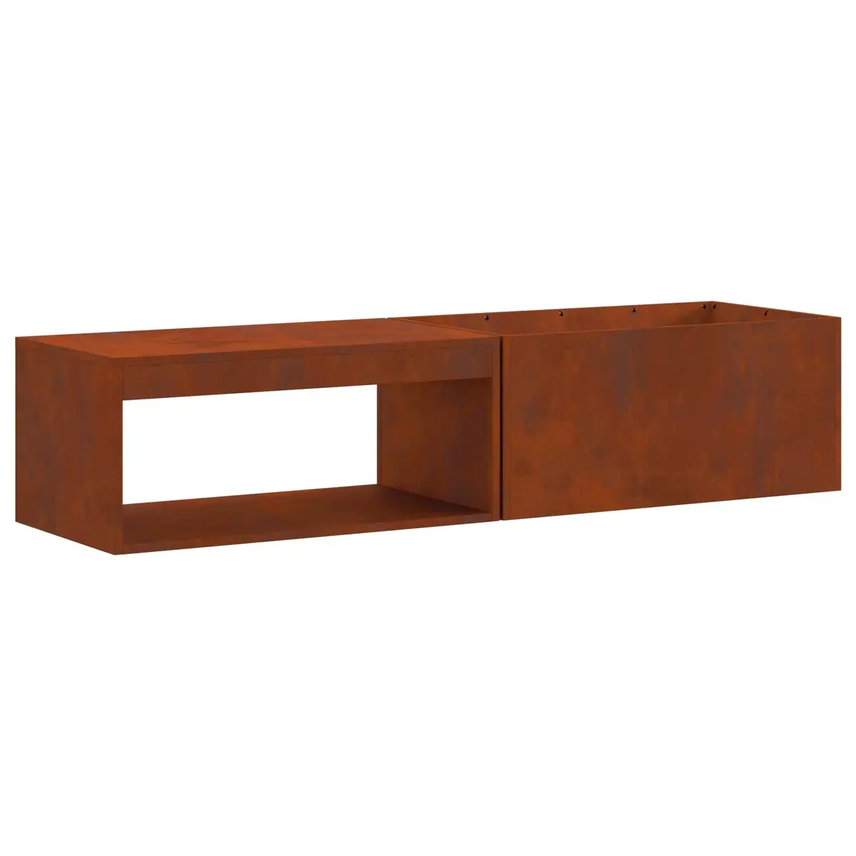 Rectangular Outdoor Fire Pit 160cm