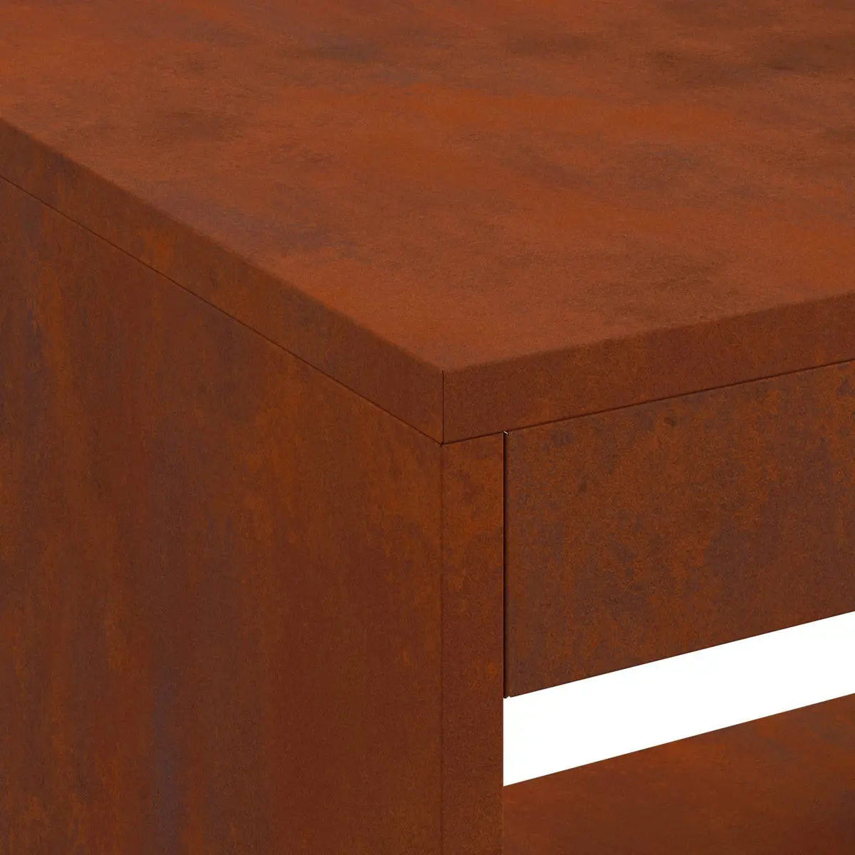 Rectangular Outdoor Fire Pit 160cm