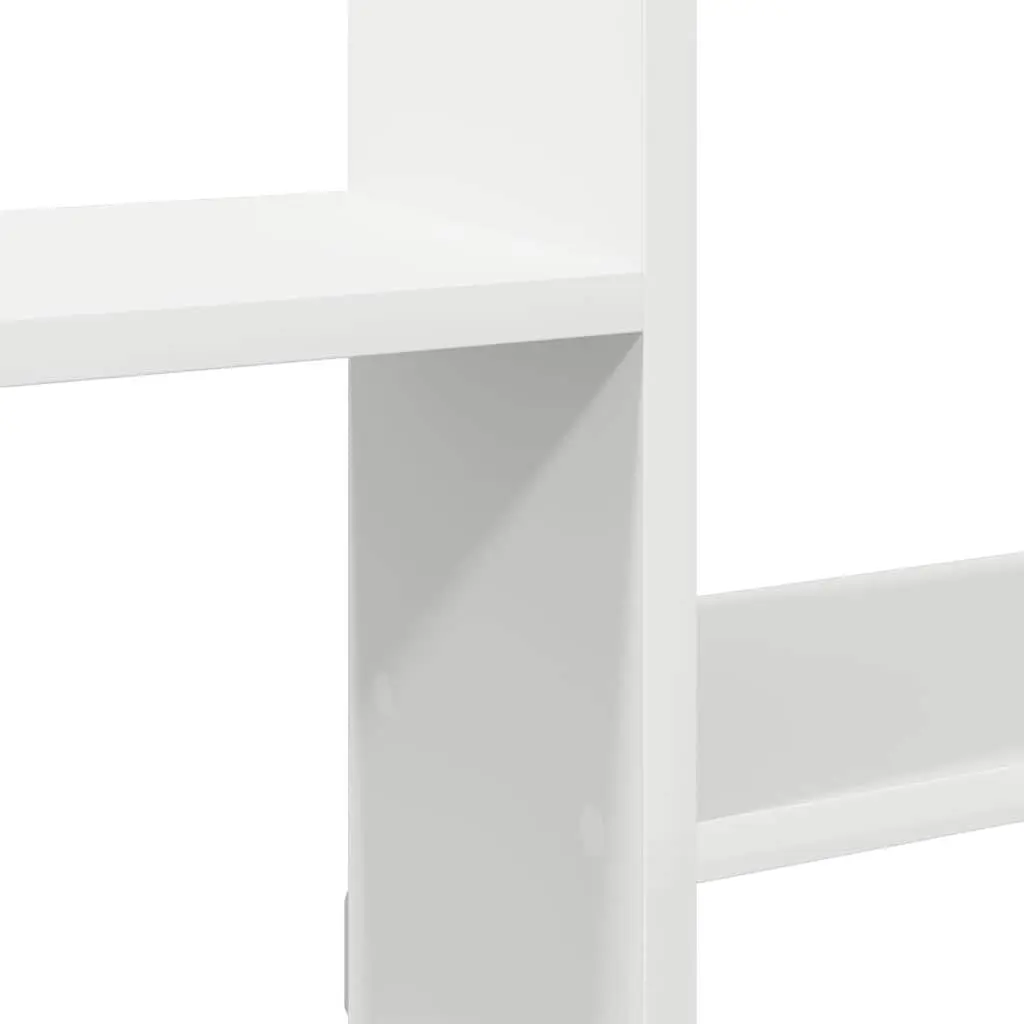 Wall Cube Shelf White 5 Compartments Floating Storage Organizer Home Decor