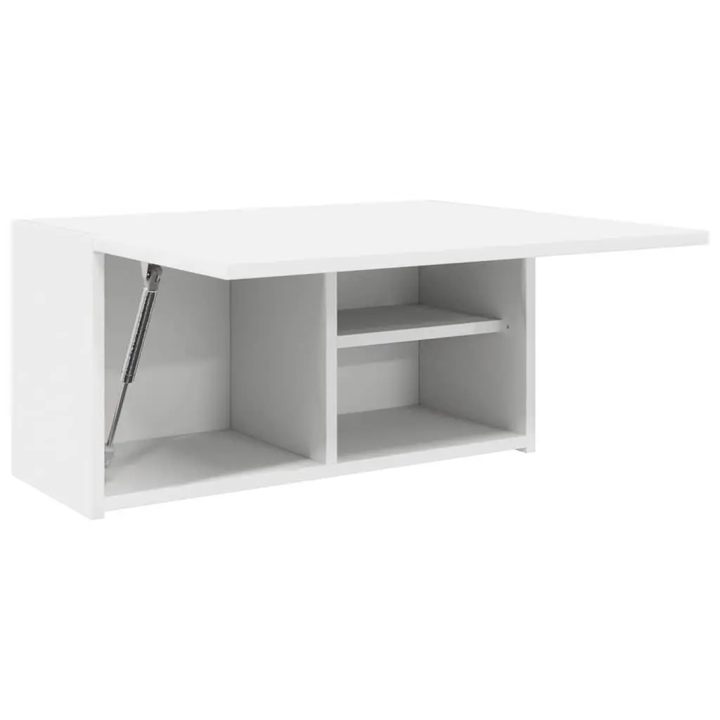 Bathroom Wall Cabinet White 60x25x30 cm Storage Unit Vanity Organiser
