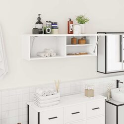 Compact Bathroom Wall Cabinet 100x25x30 cm