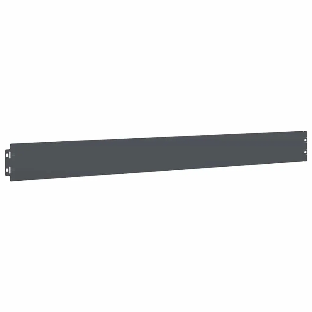 Lawn Edging Anthracite 10 Piece Cold-Rolled Steel Flexible Edgers
