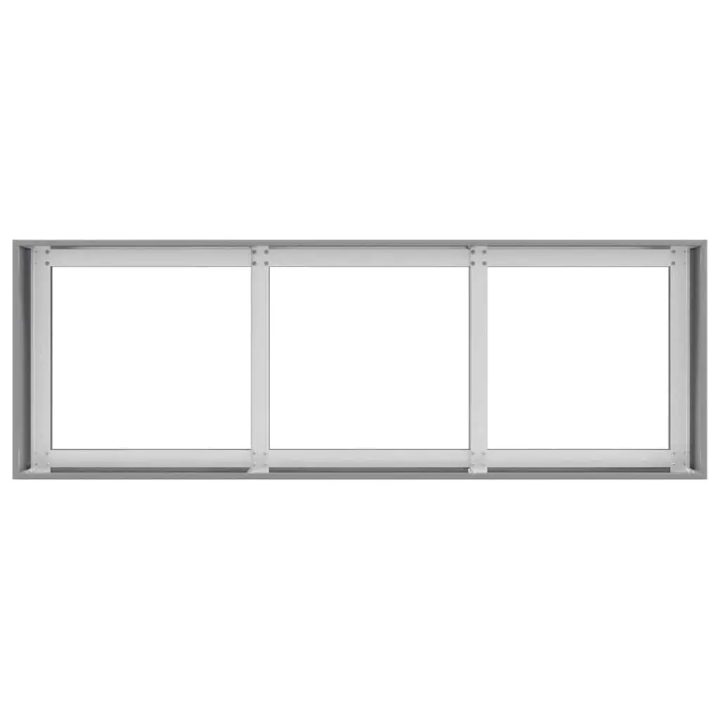 Galvanised Steel Planter Raised Garden Bed Outdoor Patio Flower Box Large