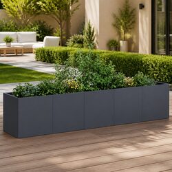 Your New Favorite Raised Planter Box 200x40x40cm Anthracite