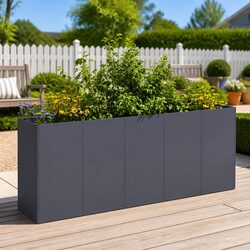 Compact Raised Planter Box for Gardening Needs