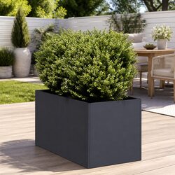 Compact and Strong 40x80x40 cm Anthracite Garden Planter