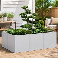Compact and Sturdy Galvanised Steel Garden Bed