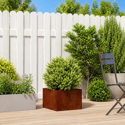 Add a Touch of Style with this Weathering Steel Planter