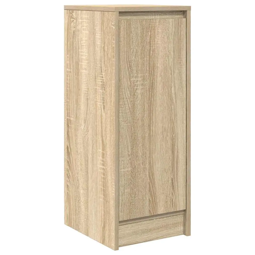 Sideboard Brown Engineered Wood Storage Cabinet Buffet Furniture