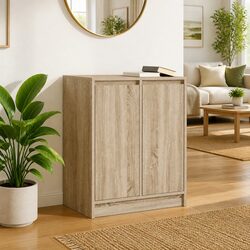 Concise Brown Sideboard Storage Cabinet
