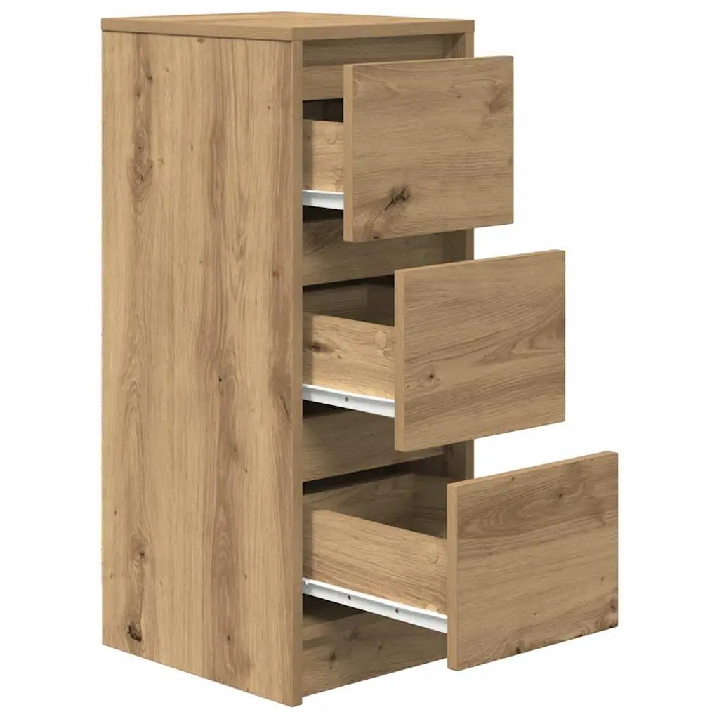 Sideboard Storage Cabinet Brown Engineered Wood Multi Room Furniture