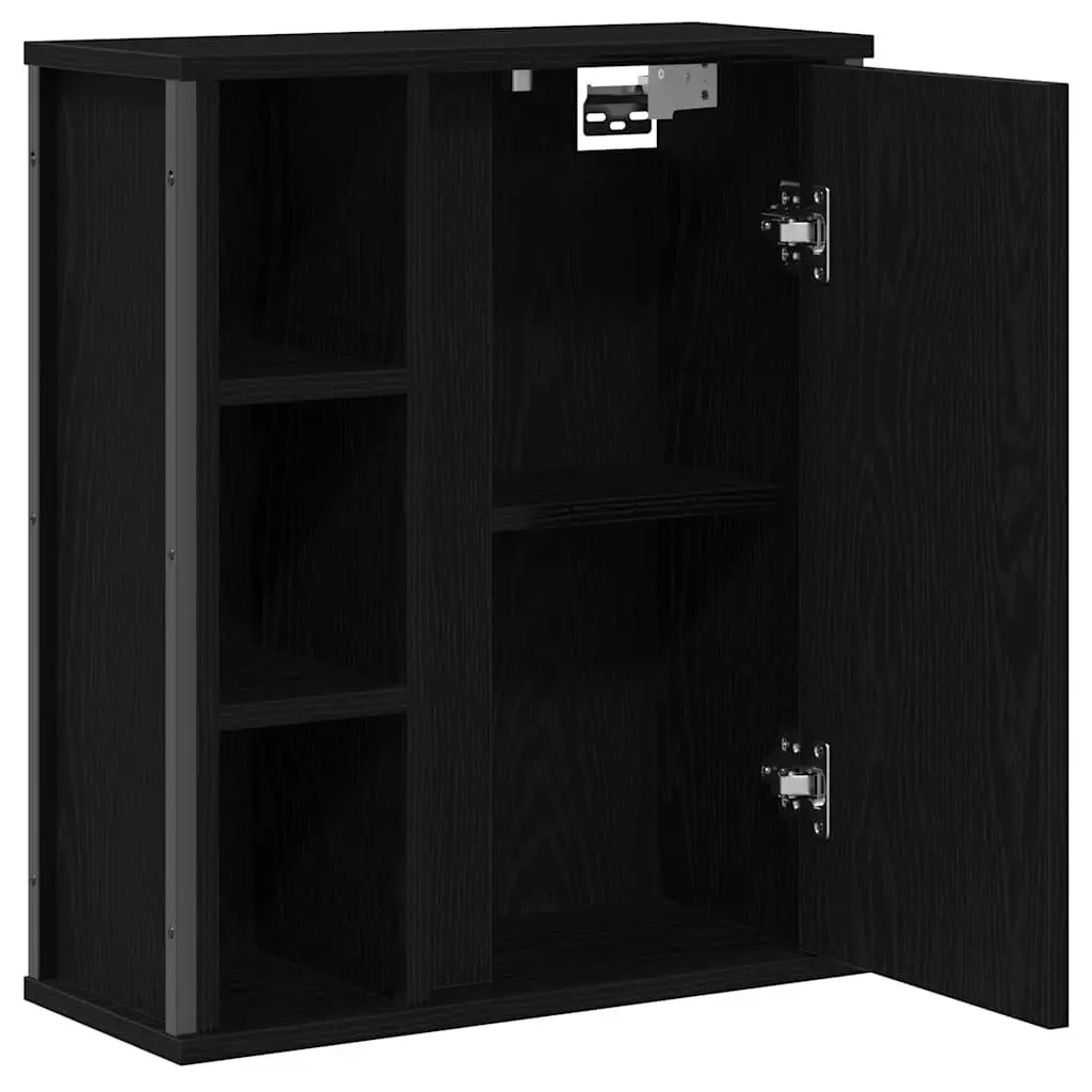 Bathroom Wall Cabinet with Integrated Mirror