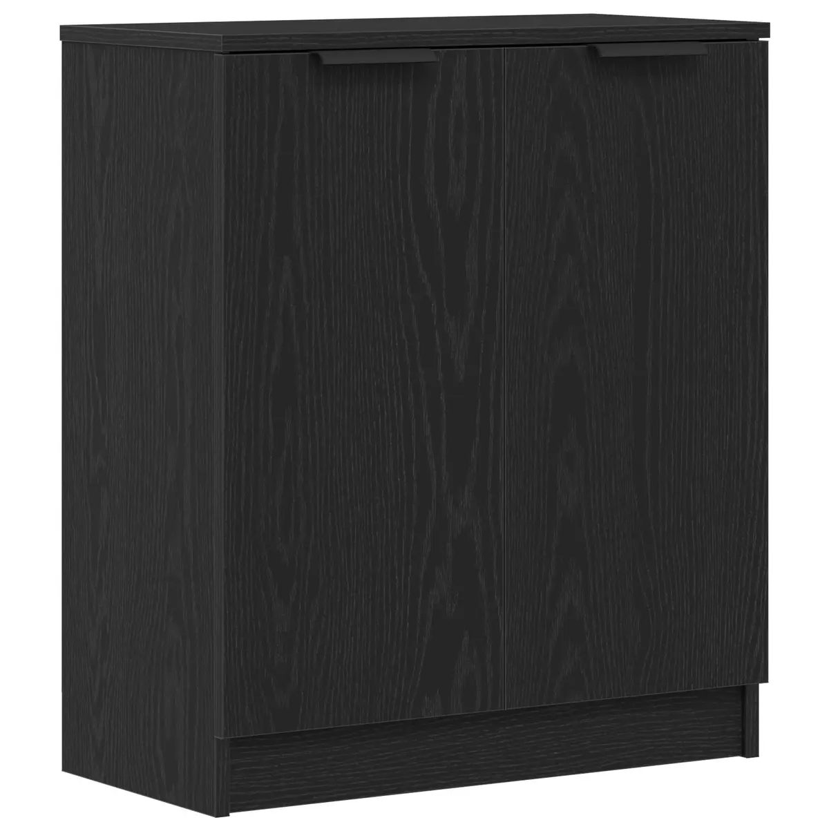 Sideboard Black 60x30x70cm Modern Storage Cabinet for Living Dining Room