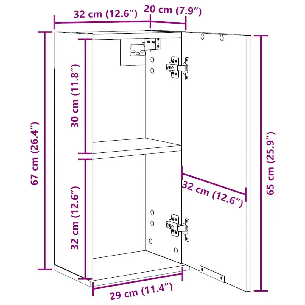 Wall-mounted Cabinet for Bathroom Storage Needs